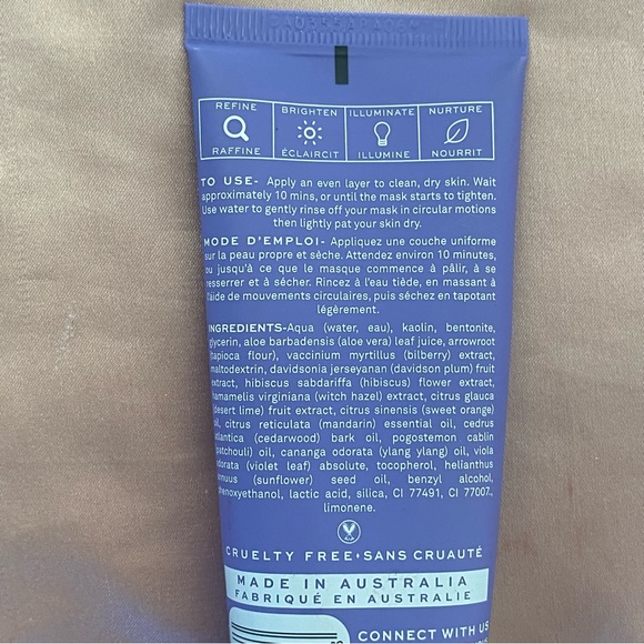 4/$50 Generation Clay Ultra Violet Brightening Purple Clay Mask - Picture 3 of 5